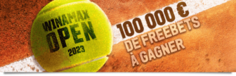 Roland Garros : 100 000€ à gagner chez Winamax