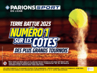 Parions Sport : Les meilleures cotes sur le tennis